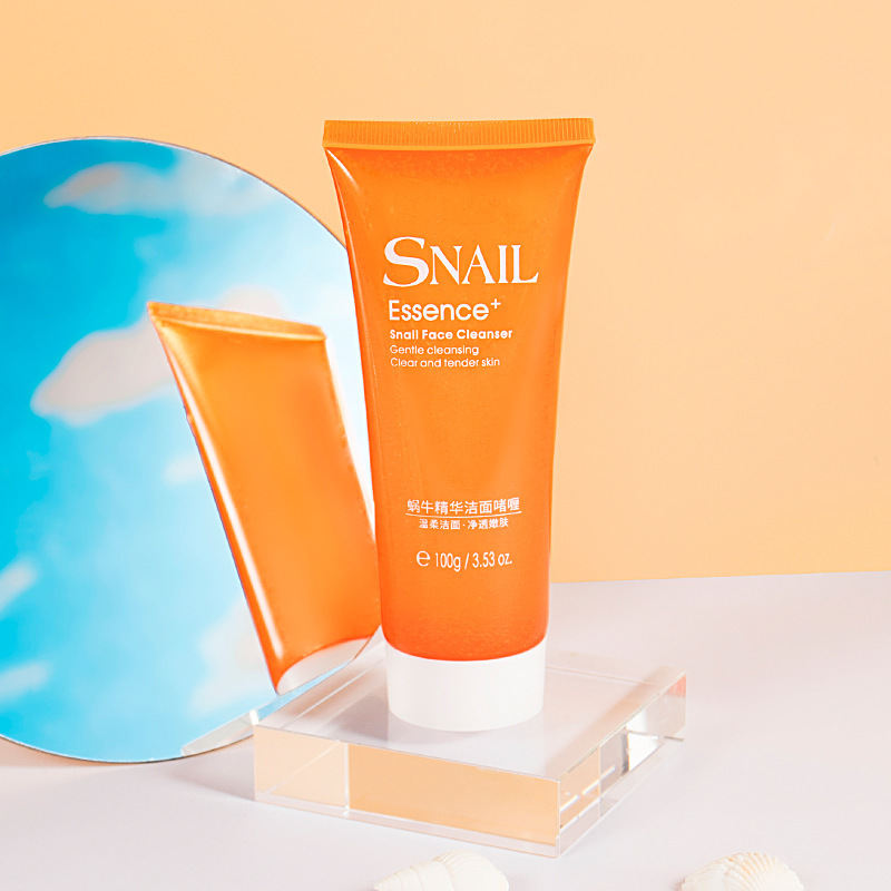 Laiko Snail Essence Cleansing Gel 100ml, cleans pores, hydrates and moisturizes skin