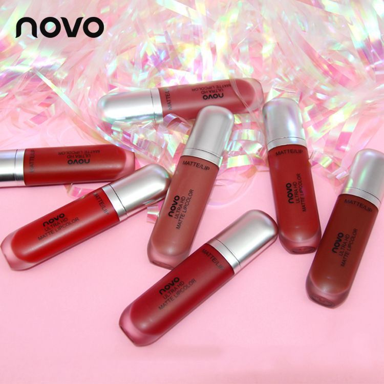 Makeup NOVO5234 cream ice cream velvet lip glaze student style moisturizing lip gloss matte lip dye