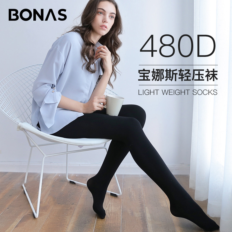 Bonas leggings new autumn and winter women's black stockings leggings slimming artifact for bare legs