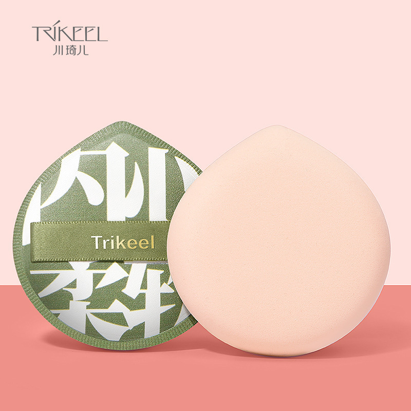 Chuanqi'er thickened marshmallow powder puff beauty egg liquid foundation powder cake air cushion special wet and dry sponge