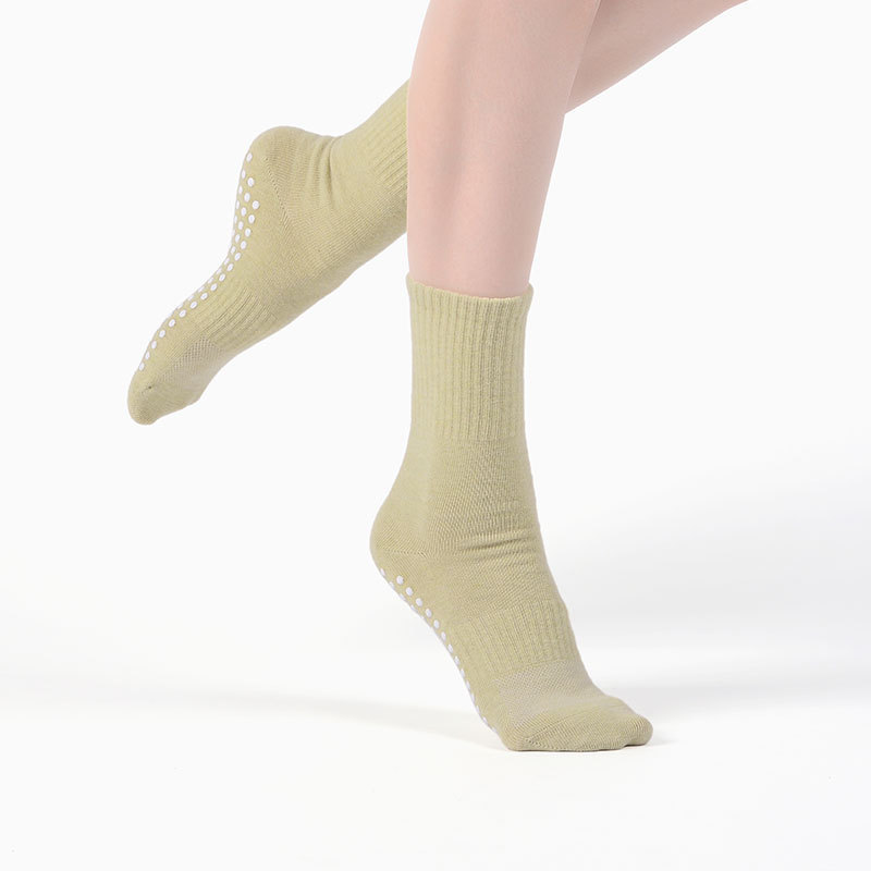 MEIKAN Zhongtong non-slip socks adult dance socks micro-pressure cotton socks yoga beginners women's socks