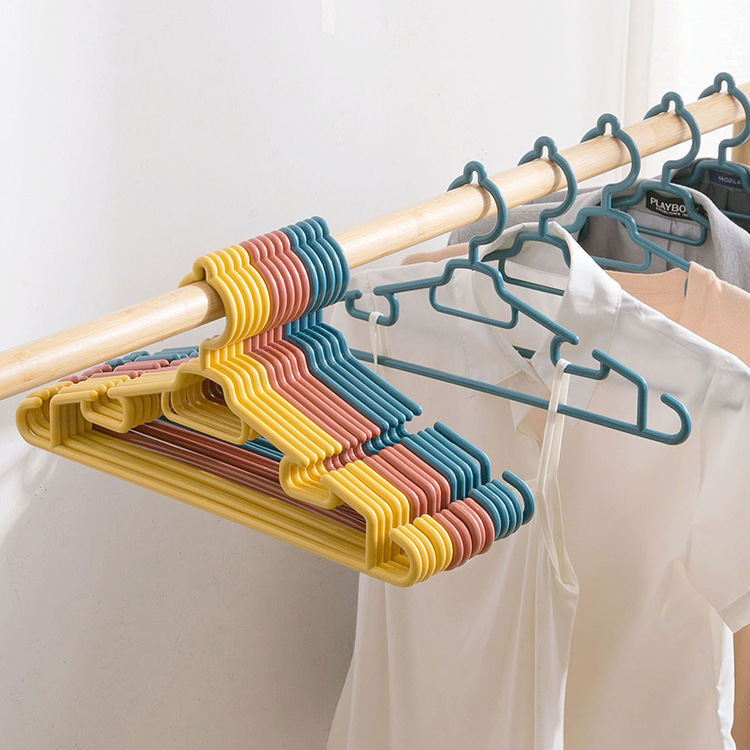 Q 6020 anti-slip clothes hanger clothes rack plastic clothes support household clothes hanging clothes drying rack
