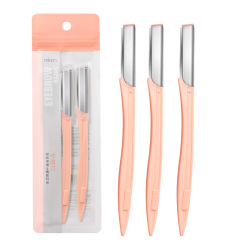 Chuanqi'er 3-piece decorative eyebrow razor set, novice safe macro eyebrow razor, shaving tool, portable blade