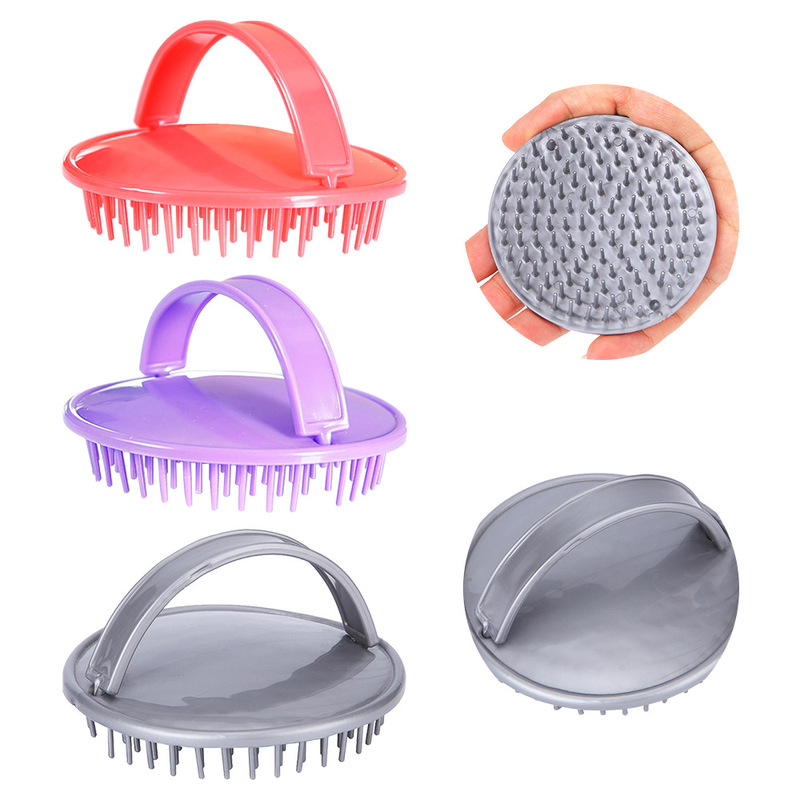 Haorui shampoo brush massage head artifact scalp decontamination cleaning dandruff shampoo tool adult haircut home