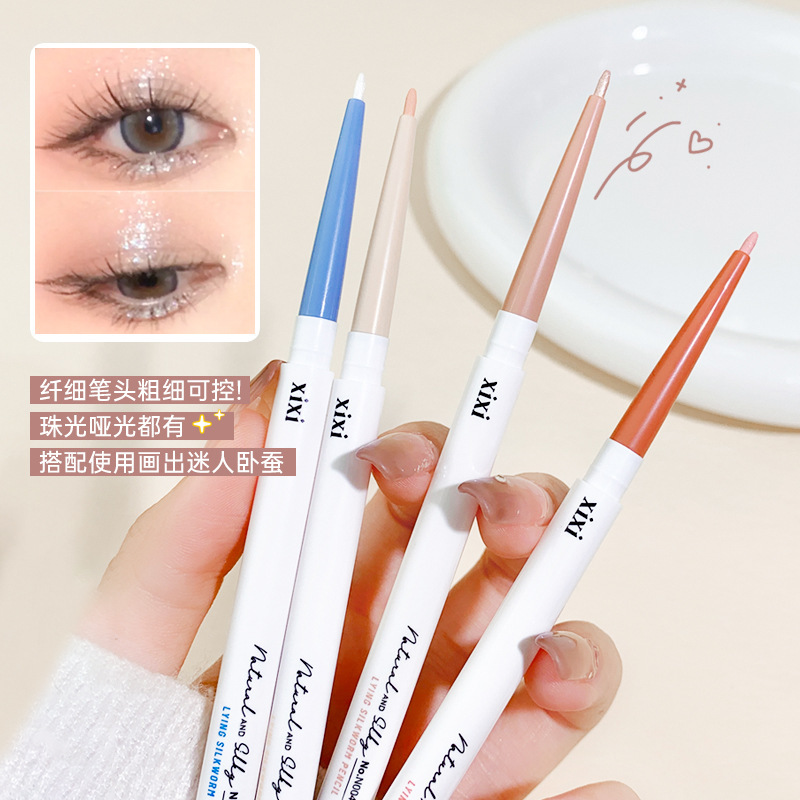 XIXI Natural Smooth Silkworm Pen Highlight Pen Highlighter Pen D-565