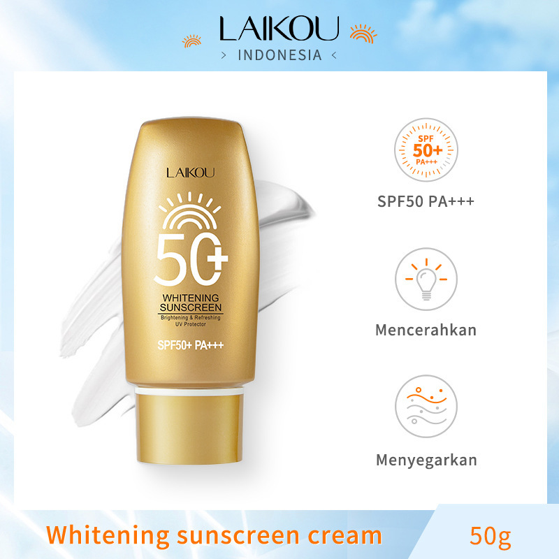 Cross-border LAIKOUsunscreem isolation cream 50g pre-makeup isolation moisturizing skin care products cosmetics