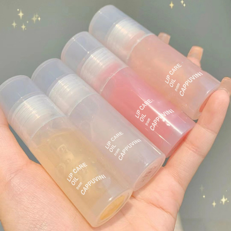 Cappuvini Taro Lip Care Oil CP73 Exfoliates and Reduces Lip Lines, Moisturizes Lips, Cuts Dark Lip Essence