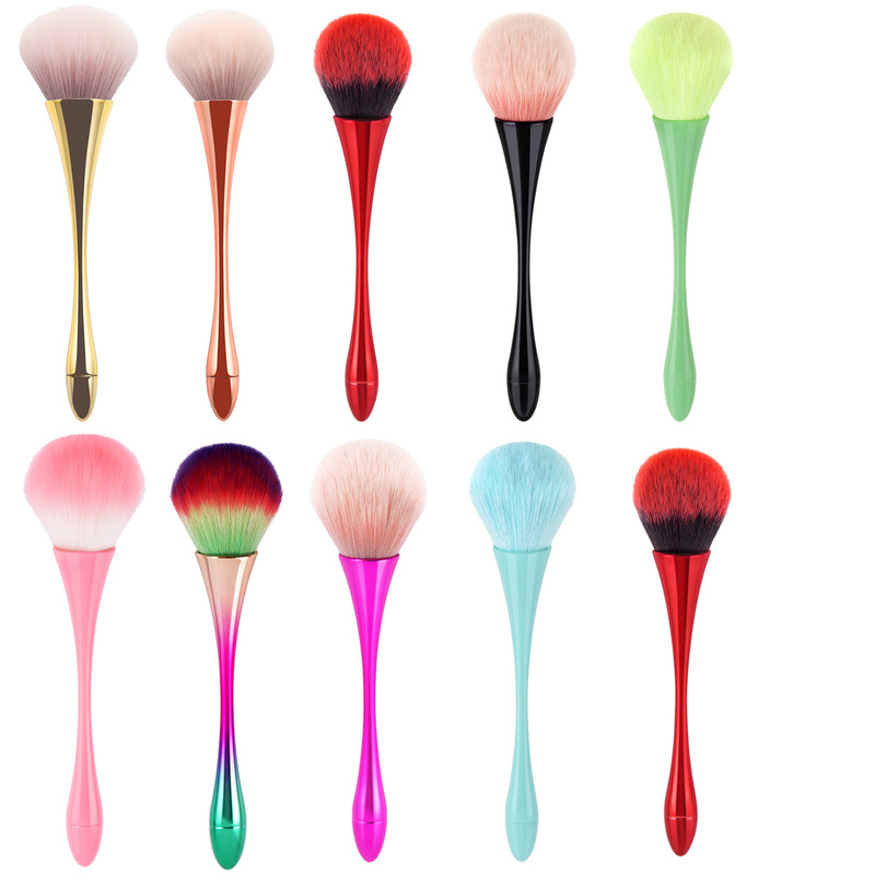 Single Makeup Brush Rose Gold Tuhao Gold Large Powder Brush Beauty Tools GUJHUI