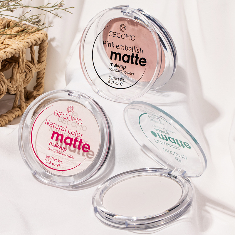 Gemeng Banana Powder Concealer Dry Powder Good Night Powder Matte Translucent Anti-sweat and Waterproof Setting Powder Student Model