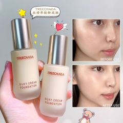 General trade Thailand TREECHADA new silky skin nourishing liquid foundation concealer, clear, natural and moist