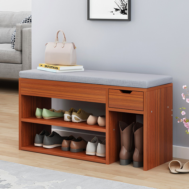 Shoe-changing stool, home door shoe cabinet, simple and modern shoe-changing stool, door storage, shoe-changing cabinet, economical bench to sit on