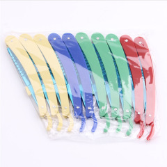Eyebrow trimming knife wholesale knife holder photo studio beauty salon professional eyebrow trimming blade eyebrow razor foldable beauty tool