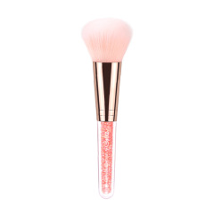 ZOREYA pink nylon bristle inner drill handle makeup tool best-selling powder brush beauty tool