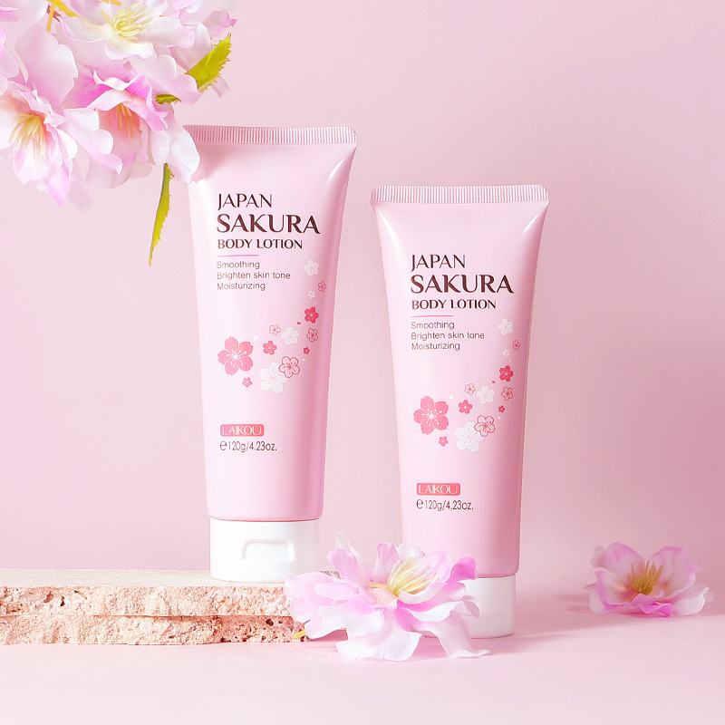 LAIKOU Sakura Body Lotion 120g Moisturizing Moisturizing Lotion