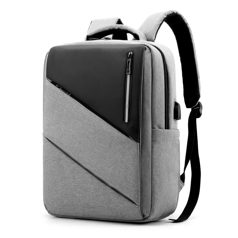 Cross-border upgrade large-capacity computer backpack, lightweight and simple men's and women's backpack, large-capacity outdoor backpack