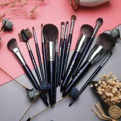 Starry sky blue makeup brush full set blush stippling brush eye shadow blending brush single Cangzhou makeup brush direct sale
