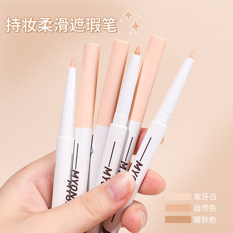 Maioli's new multi-effect concealer pen, silkworm contouring tool, conceals spots, acne marks, dark circles, freckles, and brightens skin