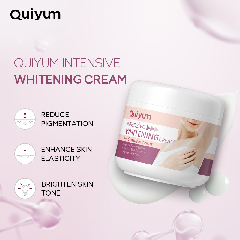 QUIYUM Intensive Whitening Cream Underarm Cream 30g Hydrating Moisturizing Body Lotion