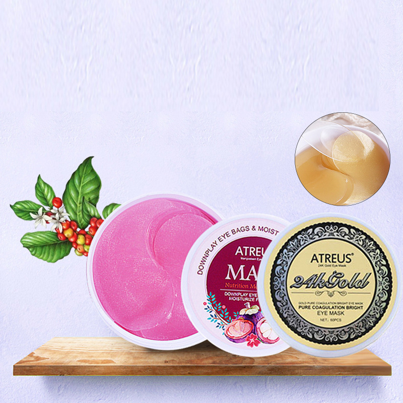 Thailand ATREUS Gold Eye Mask Mangosteen Eye Mask soothes, fades fine lines, lifts, tightens and resists