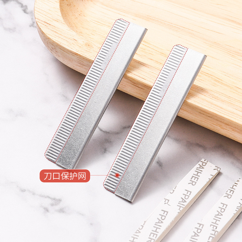 10 pieces of decorative eyebrow blades, eyebrow scrapers, corrugated blades, disposable eyebrow trimming blades, tattoo hairdressing tools