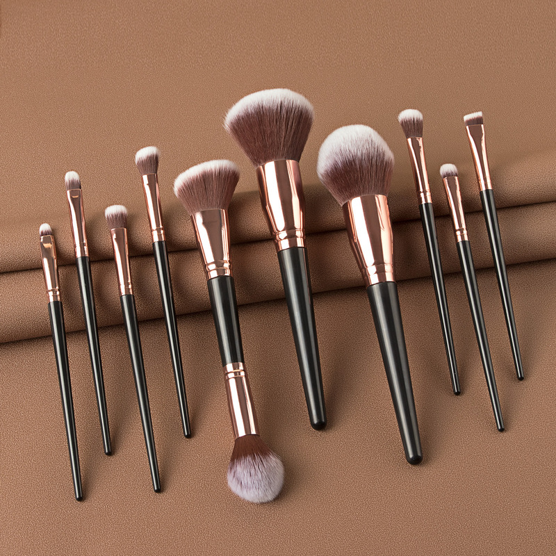 10 pcs makeup brushes giant set eye shadow brush powder brush beauty tools GUJHUI