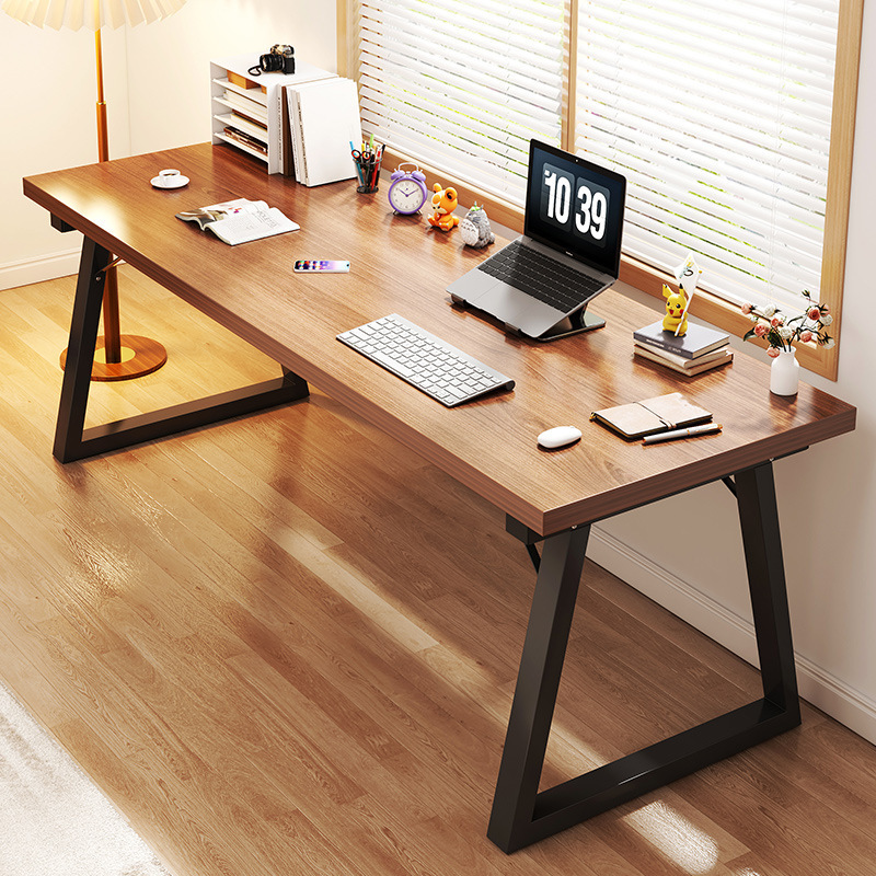 Computer desk desktop home office boss desk simple modern simple student learning writing desk solid wood