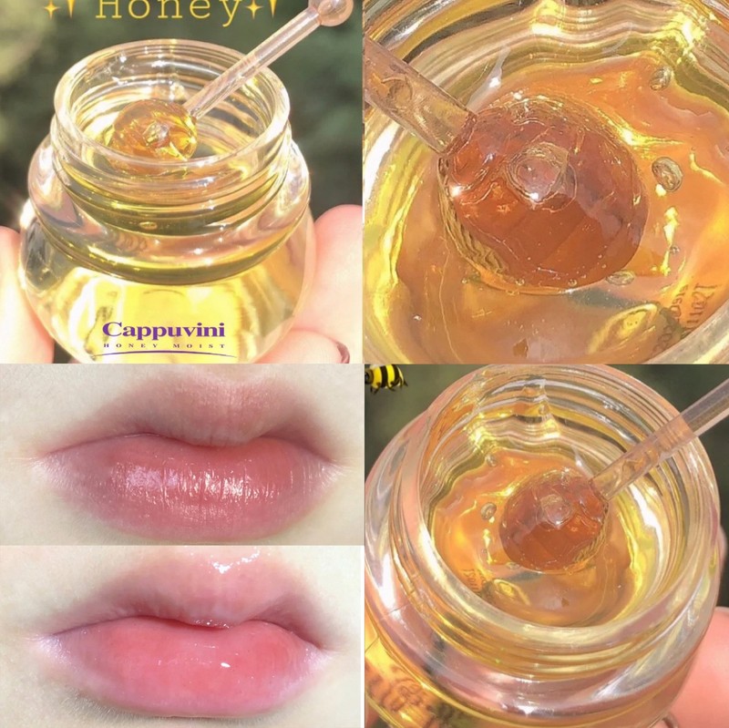 Cappuvini Transparent Xiaomi Lip Mask Nourishing, Hydrating, Diminishing Lip Lines Sleeping Lip Mask Lip Care