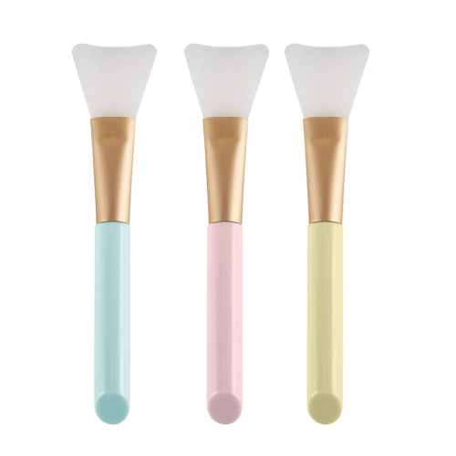 GECOMO silicone mask brush, soft, durable, easy to clean, apply evenly, convenient foundation mask brush for color mixing