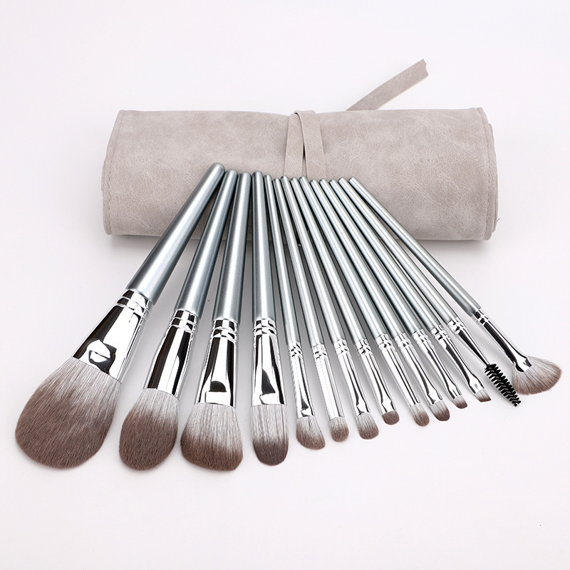 Cangzhou Li's first appearance of the flower 14 makeup brushes plant fiber quick-drying super soft powder brush eye shadow brush