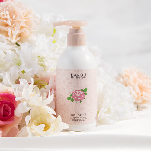 Laiko soft hydrating hand cream rose fragrance floral moisturizing hand cream manufacturer source skin care products