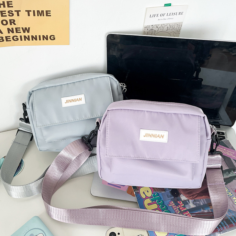 Korean ins small fresh bag women's bag ulzzang Japanese style Harajuku street shoulder bag college student crossbody bag