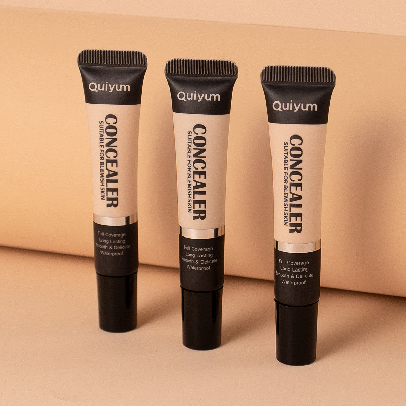 Cross-border QUIYUM Concealer 8g (color box) three colors optional cosmetics to cover blemishes