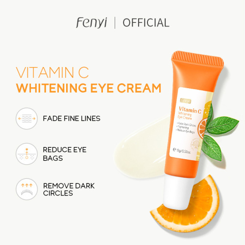 Cross-border FENYI Vitamin C Essence Eye Cream Wholesale 15g Hydrating and Moisturizing Eye Care Skin Care Products