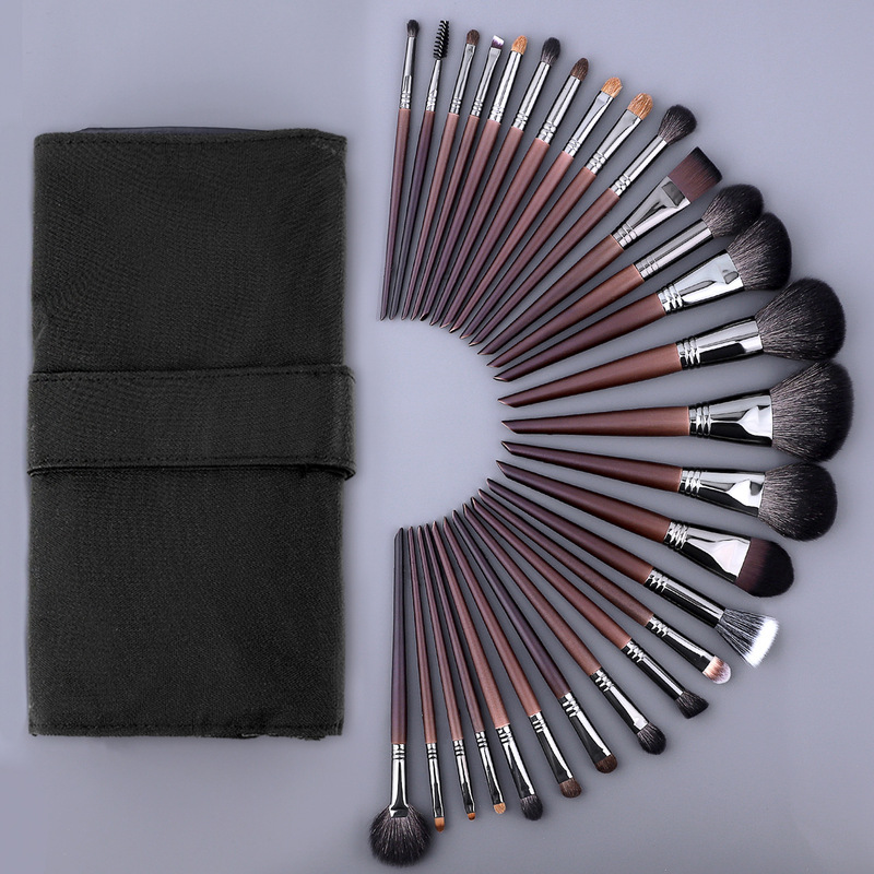 High-end makeup brush set, complete set for makeup artists, Cangzhou animal hair wool brush makeup