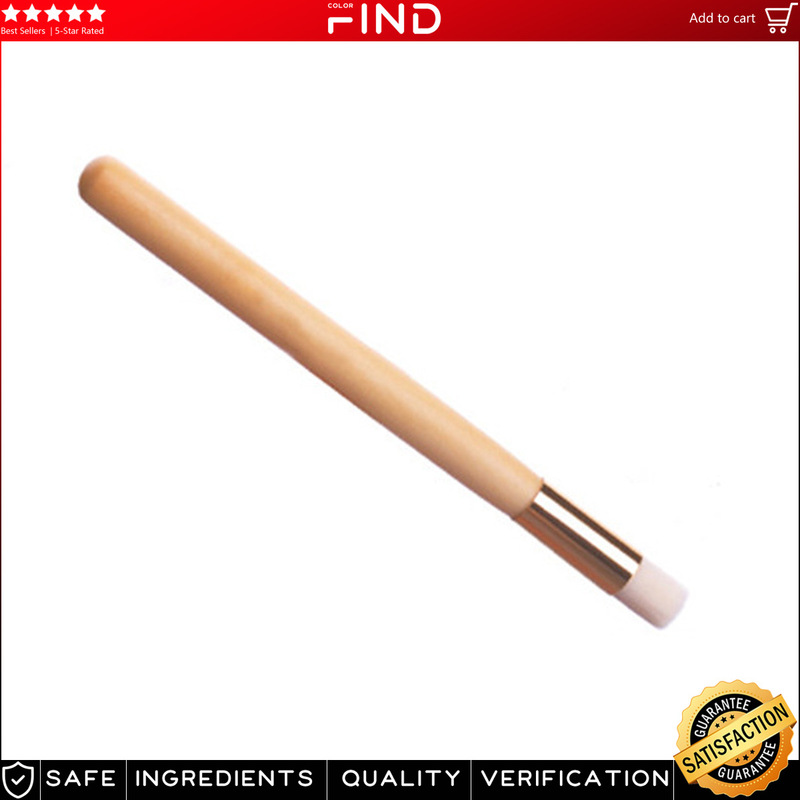 Nasal cleansing brush, pore cleaning brush, nose shadow brush, cleansing flat brush, small nose brush to remove blackheads, wooden handle GUJHUI