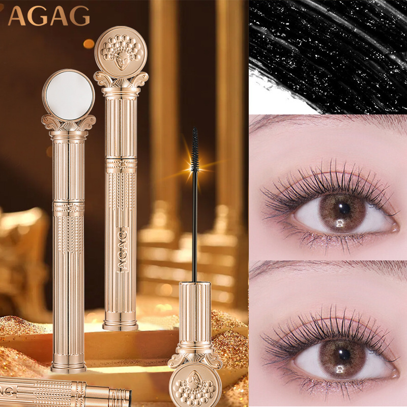 AGAG Encrypted Long-Lasting Mascara Naturally Curled and Thick Sunflower Quick-drying Long-lasting Non-smudged Mascara