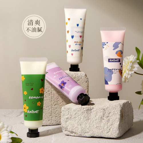 iKALLANT hand cream is moisturizing and hydrating, compact and portable, anti-dry and cracked, taro flavor