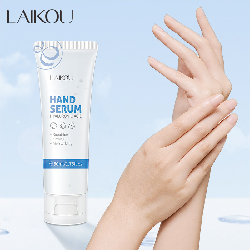 LAIKOU hyaluronic acid hand cream wholesale 50ml moisturizing and hydrating English