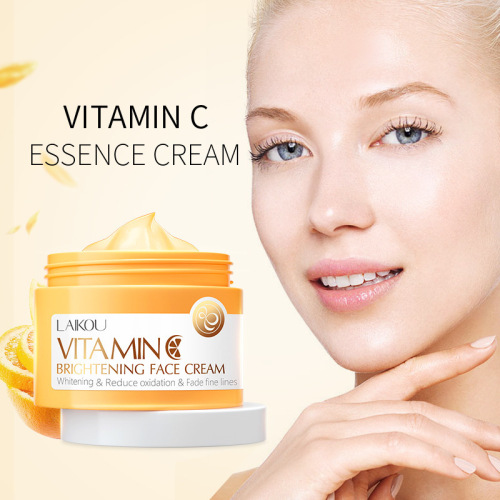 Laiko Vitamin C Essence Cream 25g Hydrating and Moisturizing Skin Care Product English Packaging