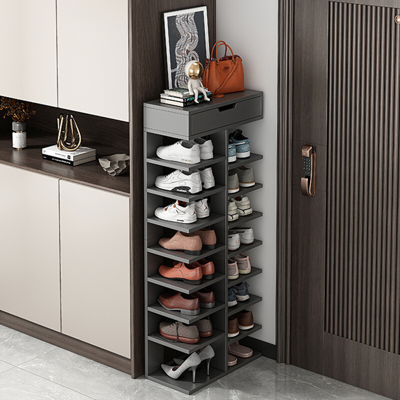Simple shoe rack for home entrance space-saving new entry-level multi-layer small shoe cabinet for rental housing