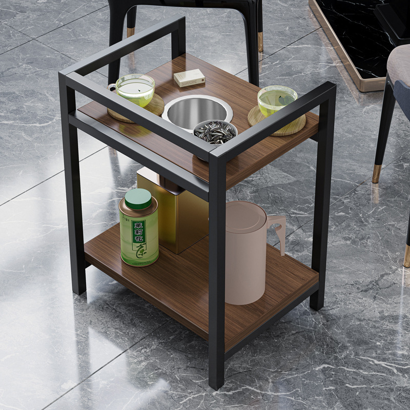 Mahjong table chess and card room coffee table tea cabinet tea house mahjong machine coffee table special tea shelf removable small side table