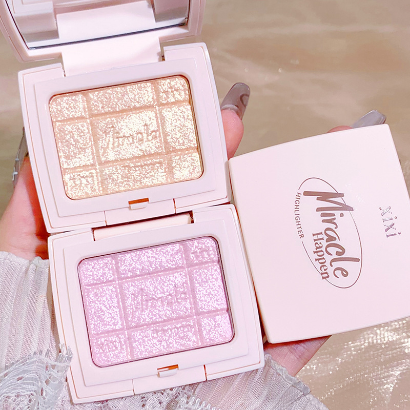 xixi Light and Shadow Miracle Highlight Powder Palette Pearlescent Flash Diamond Face Brightening Three-dimensional Nose Shadow Shadow All-in-one Palette