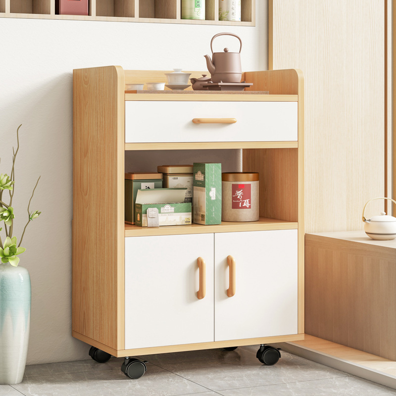 Office tea cabinet side cabinet storage cabinet Nordic living room wall sideboard modern minimalist kitchen cabinet storage