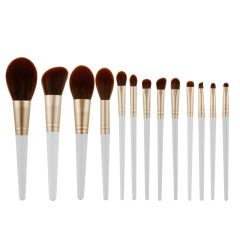 Zonia third generation poppy 13-piece makeup brush set loose set brush powder eye shadow brush beginner Cangzhou brush
