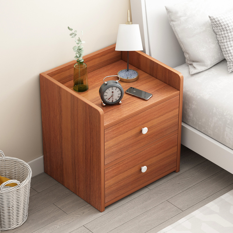 Bedside table simple modern simple bedside table with lock mini small storage cabinet home bedroom bedside storage cabinet