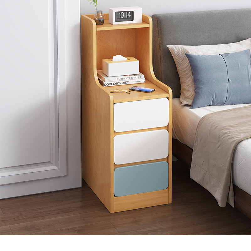 Bedside table simple modern small bedside storage cabinet economical simple multi-functional bedroom storage rack