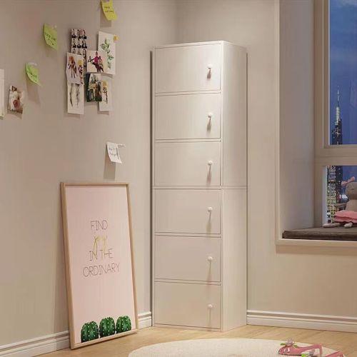 Chest of drawers storage cabinet bedroom standing cabinet household simple drawer cabinet living room wall floor cabinet small cabinet storage cabinet
