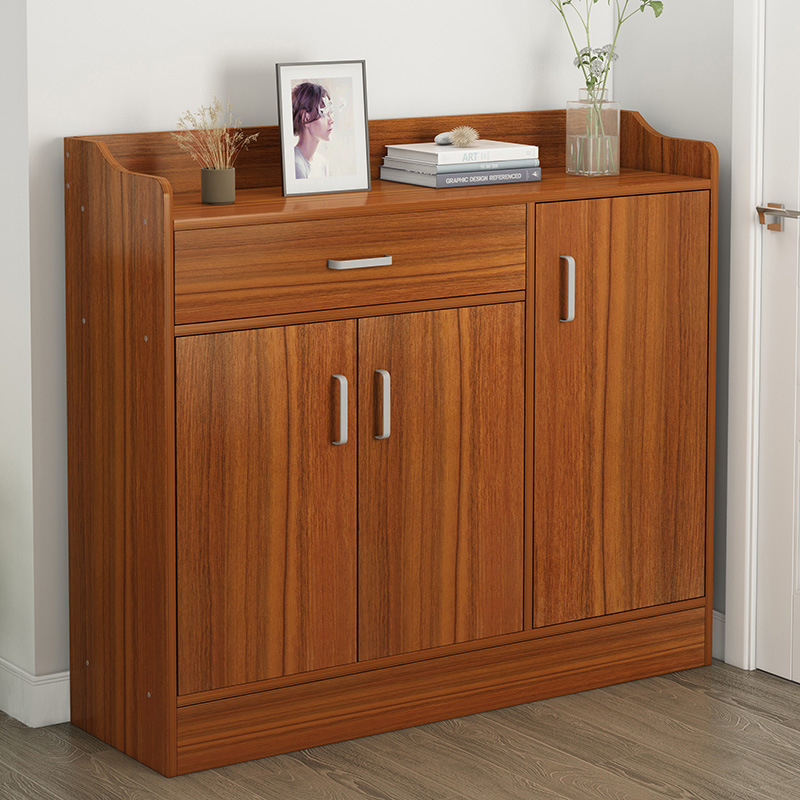 Shoe rack for home doorway large capacity space-saving simple storage cabinet simple and economical multi-layer dustproof shoe cabinet with door