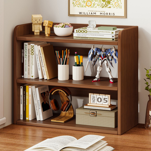 Desktop bookshelf storage rack home desktop storage rack student desk small simple multi-layer bookcase storage