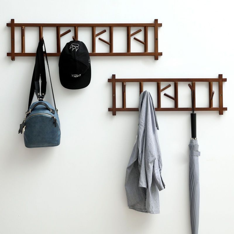 Coat rack wall-type home entrance hook indoor household simple wall multi-functional entrance hall entrance hanger